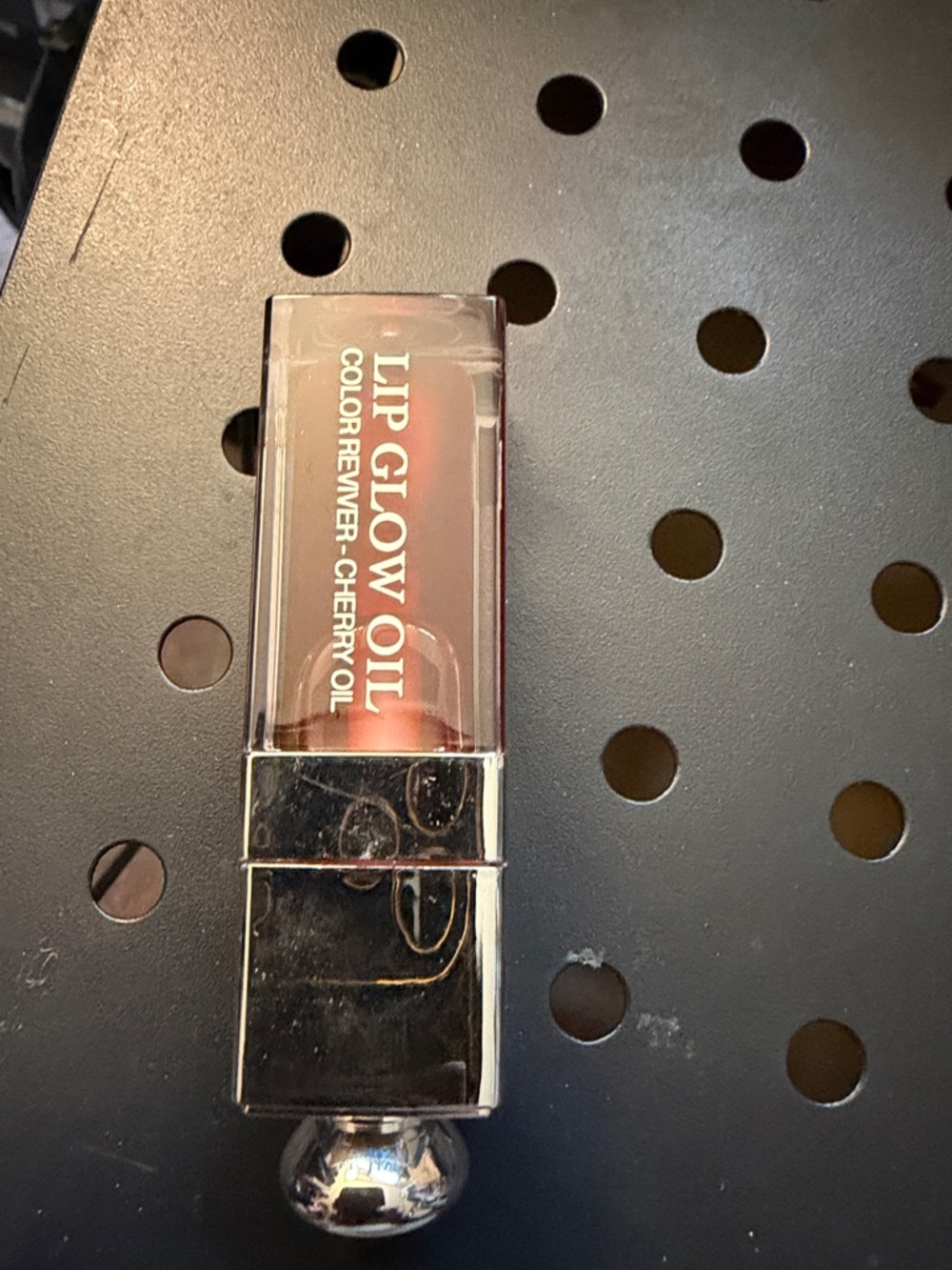 Dior Lip Glow Oil in Cherry - Red and Silver